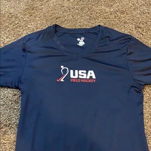 USA field hockey tshirt